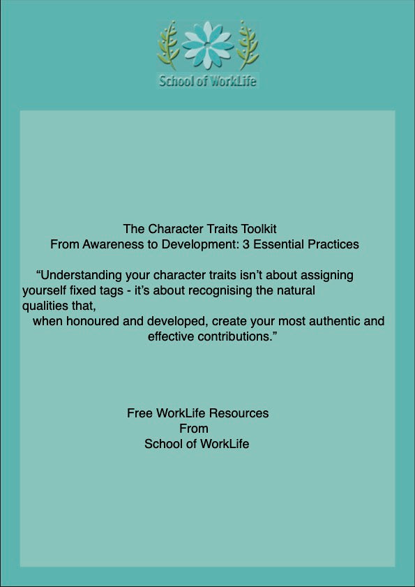 The Character Traits Toolkit