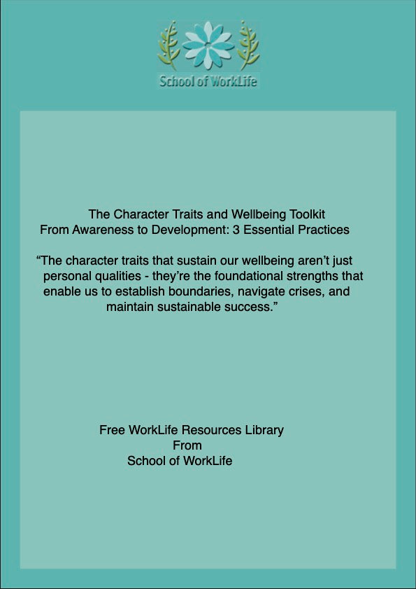 The Character Traits and Wellbeing Toolkit