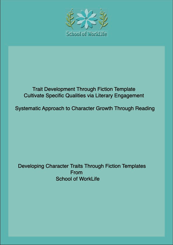 Trait Development Through Fiction Template: Cultivate Specific Qualities via Literary Engagement